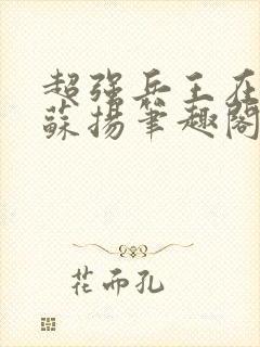 超强兵王在都市苏扬笔趣阁