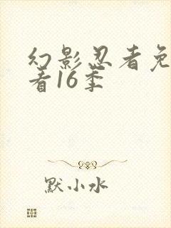 幻影忍者免费观看16季