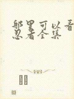 那里可以看火影忍者全集