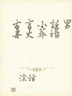 古言小说男主追妻火葬场