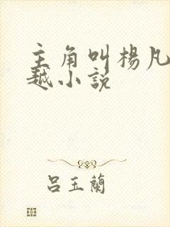 主角叫杨凡的穿越小说