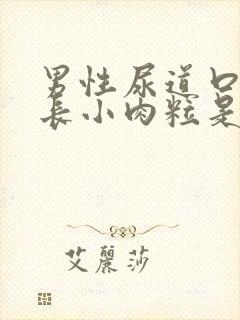 男性尿道口周围长小肉粒是怎么回事