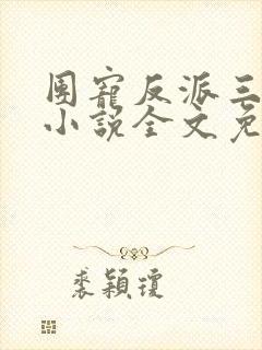 团宠反派三岁半小说全文免费阅读