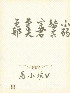 免费完结小说我那夫君柔弱不能自理