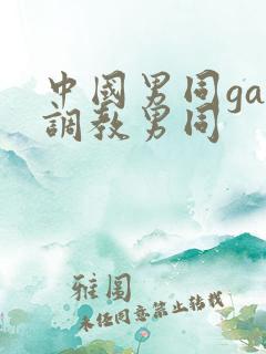 中国男同gay调教男同