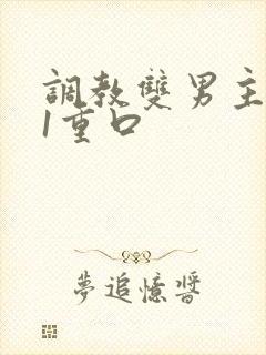 调教双男主1v1重口