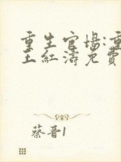 重生官场:重生王红涛免费阅读