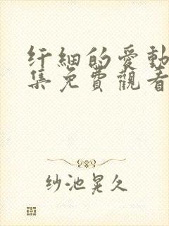 纤细的爱动漫全集免费观看