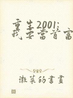 重生2001:我要当首富