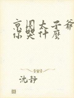 京圈太子爷娶我你哭什么