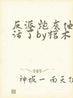 反派炮灰他不想活了by棺木小说