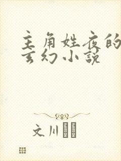 主角姓夜的重生玄幻小说