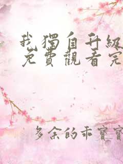 我独自升级动漫免费观看完整版