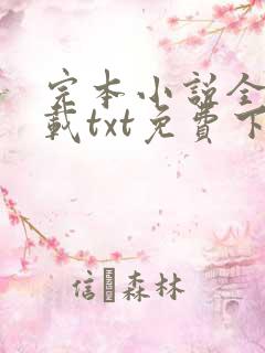 完本小说全集下载txt免费下载