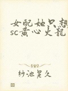 女配她只想被渣sc黄心火龙果