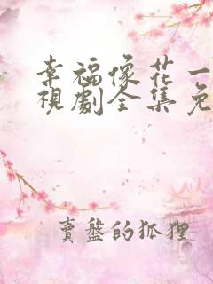 幸福像花一样电视剧全集免费