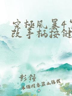 究极风暴4怎么改手柄按键