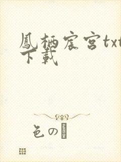 凤栖宸宫txt下载
