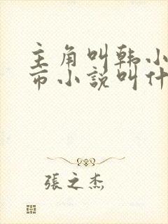 主角叫韩小龙都市小说叫什么名字