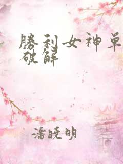 胜利女神单机版破解