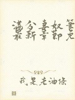 满分妻奴笔趣阁最新章节免费阅读全文