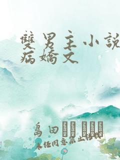 双男主小说推荐病娇文