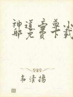 神道帝尊小说在哪免费下载
