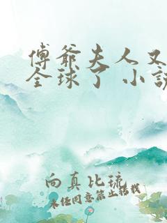 傅爷夫人又惊艳全球了 小说