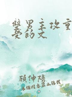 双男主攻重生宠受的文