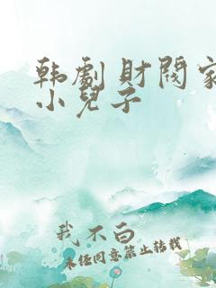 韩剧 财阀家的小儿子