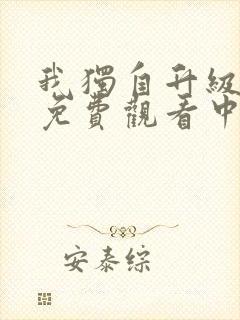 我独自升级动漫免费观看中文版