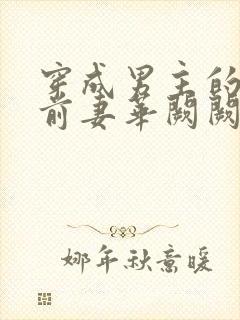 穿成男主的炮灰前妻华阙阙结局