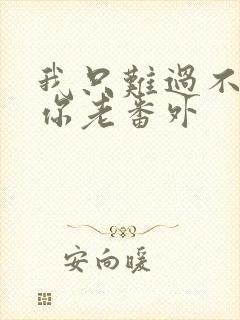 我只难过不能陪你老番外