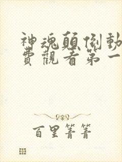 神魂颠倒动漫免费观看第一季全集