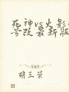 死神vs火影雨兮改最新版