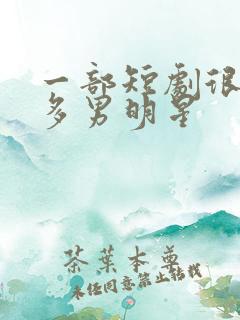 一部短剧很多很多男明星