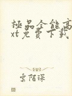 极品全能高手txt免费下载