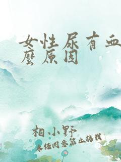 女性尿有血是什么原因