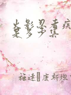 火影忍者疾风传是多少集