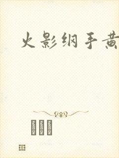 火影纲手黄本子