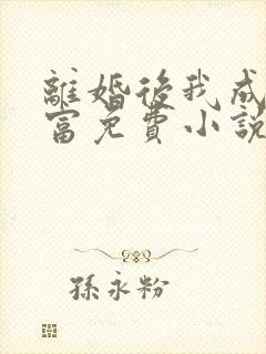 离婚后我成了首富免费小说