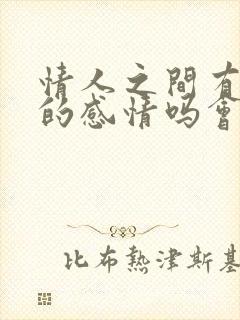 情人之间有真正的感情吗会维持多久