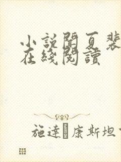 小说闻夏裴叙白在线阅读