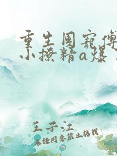 重生团宠傅爷的小撩精a爆了