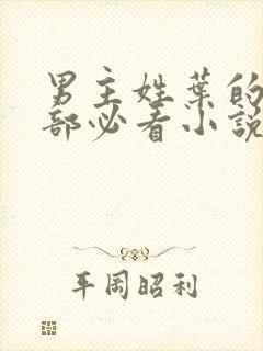 男主姓叶的50部必看小说