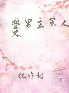 双男主军人高干文