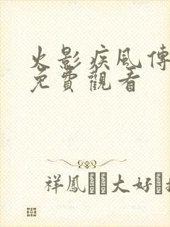 火影疾风传全集免费观看