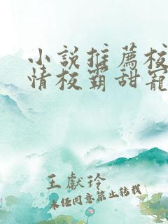 小说推荐校园言情校霸甜宠