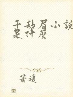 千劫眉小说讲的是什么