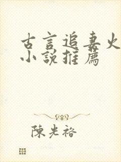 古言追妻火葬场小说推荐